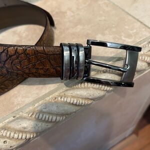 Avanti Italian leather belt Sz 36